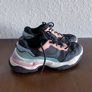 Zara Chunky Sneakers Size 7.5